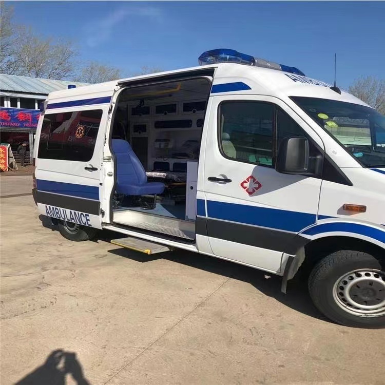 义马私人长途救护车出租转院回家
